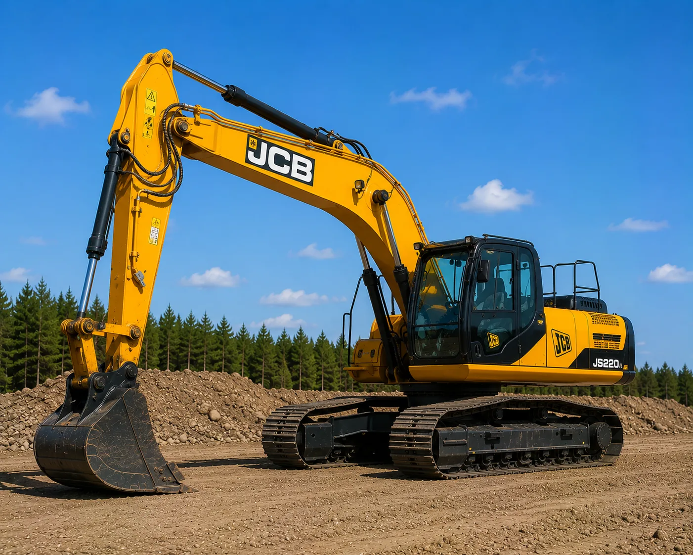 Гусеничный экскаватор JCB JS220 в аренду